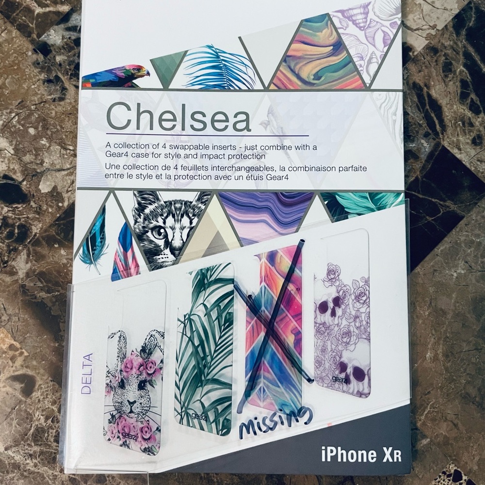 New Gear4 Chelsea Delta iPhone XR backplates
